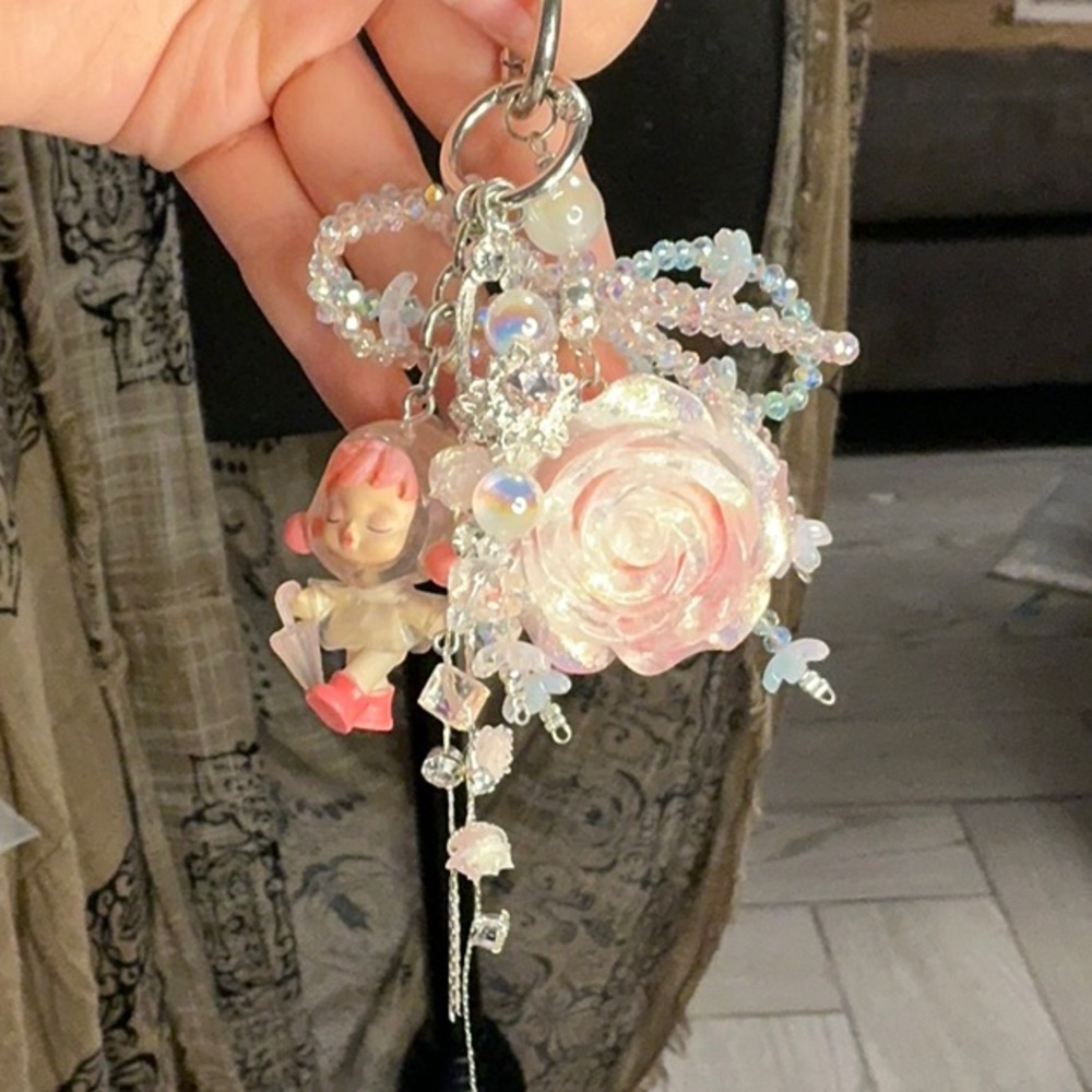 Sp Flower Keychain